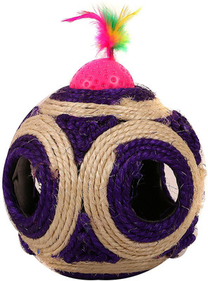 

Jainsons Jute, Plastic Ball For Cat