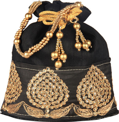 

Bombay Haat NN_39 Potli(Black, Gold)