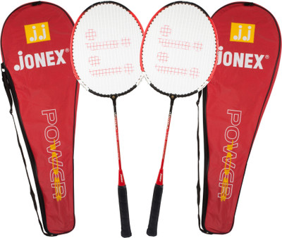 

Jonex Badminton racket Multicolor Strung Badminton Racquet(G4 - 3.25 Inches, 99 g)