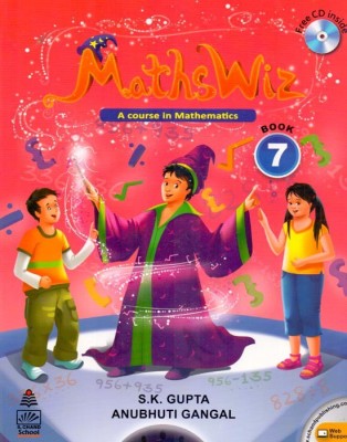 Maths Wiz Class - 7(English, Paperback, S.K. Gupta, Anubhuti Gangal)