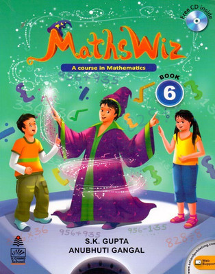Maths Wiz Class - 6(English, Paperback, S.K. Gupta, Anubhuti Gangal)