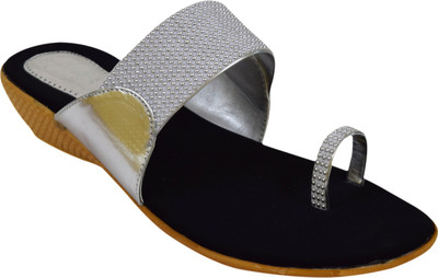 

Stepee Women Silver Flats