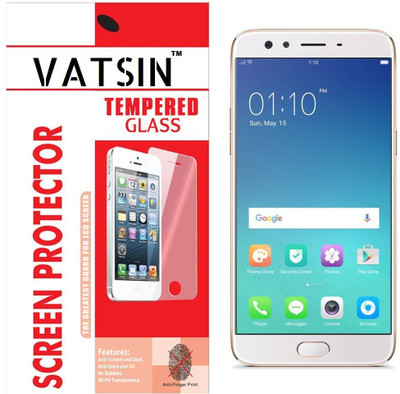 Vatsin Tempered Glass Guard for Oppo F3 Plus(Pack of 1)