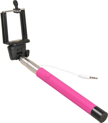A CONNECT Z Cable Selfie Stick(Pink)