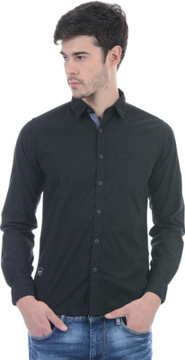 

Pepe Jeans Men's Striped Casual Black Shirt