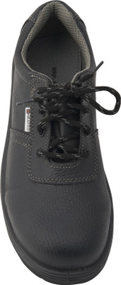 

heapro Safety Shoe Lace Up Casuals For Men(Black