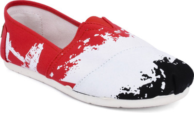 

Action Slip On Sneakers For Women(Multicolor, T-30-red