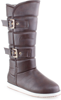 

Shuz Touch Boots For Women(Brown, Coffee