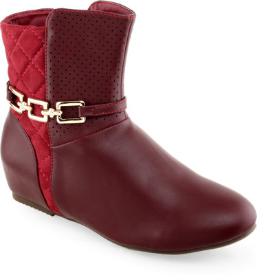 

Shuz Touch Boots For Women(Red