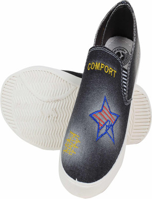 

Surplus Slip On Sneakers For Men(Black