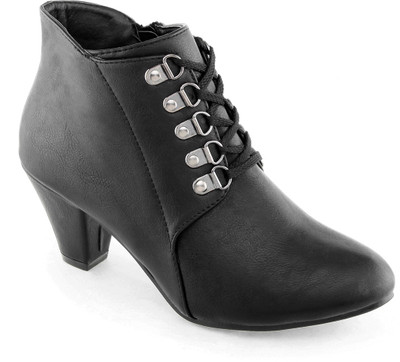 Shuz Touch Boots For Women(Black)