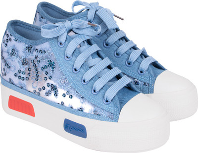 

Go India Store Sneakers For Women(Blue, White