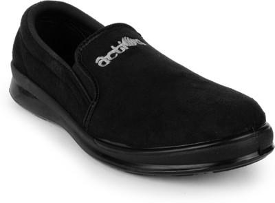 

Action Loafers For Men(Black, Kp-451-black