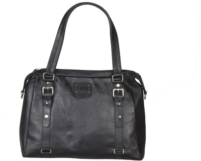 

Faro Women Casual Black Genuine Leather Shoulder Bag