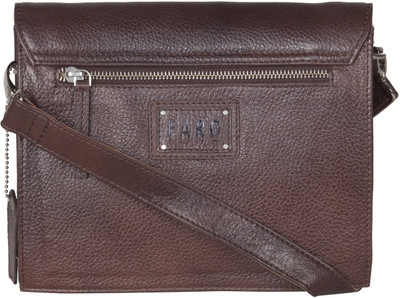 

Faro Women Casual Brown Genuine Leather Sling Bag