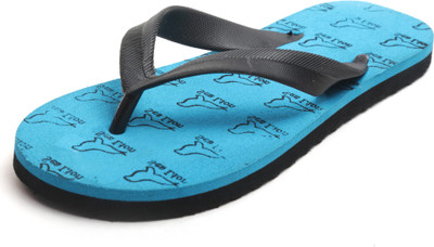 

Sea Lion Flip Flops, Blue::black