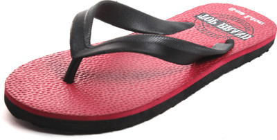 

Sea Lion Flip Flops, Red::black