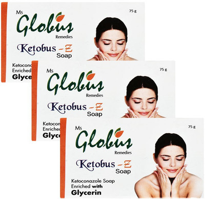 

Globus Ketobus- Z Soap Pack of 3(225 g, Pack of 3)