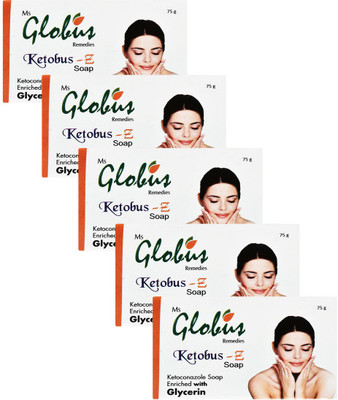

Globus Ketobus- Z Soap Pack of 5(375 g, Pack of 5)