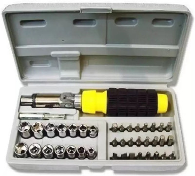 

KUMARRETAIL 42 In 1 Pcs Tool Kit Socket Set-VC132 Socket Set