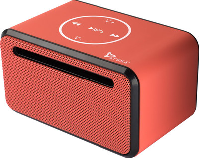 Syska KTS38 Portable Bluetooth Speaker(Orange, Mono Channel)