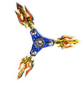 

Emob Metal Body Warrior Fidget Hand spinner Toy(Blue)