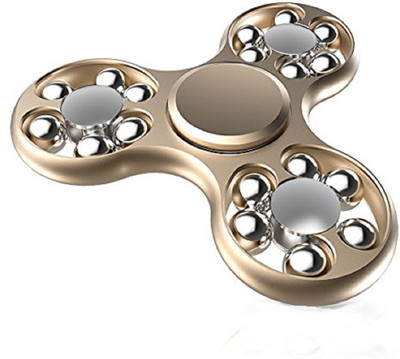 

Montez 18 Ball Metal High Speed Fidget Spinner Toy (Gold)(Multicolor)