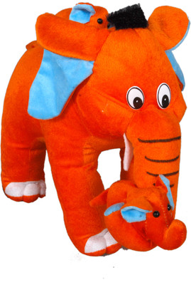 

Ktkashish Toys ktkashish Orange elephant 30 cm - 30 cm(White)