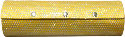 

pride star Rolly to store bangles & cosmetic items Vanity Box(Golden)