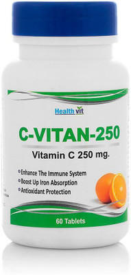 

HealthVit C-Vitan-250 Vitamin C 250mg 60 Tablets�(60 No)