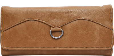 

Fristo Women Formal Beige Artificial Leather Wallet(6 Card Slots)