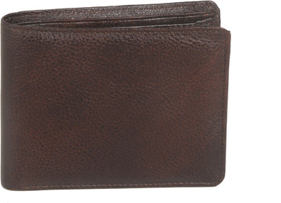 

Bag Jack Men Brown Genuine Leather Wallet(11 Card Slots)