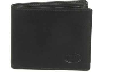 

Bagjack Men Black Genuine Leather Wallet(11 Card Slots)