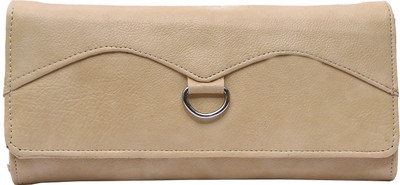 

Fristo Women Casual Multicolor Artificial Leather Wallet(6 Card Slots), Cream