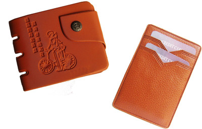 

Peacock Mundkar Boys Tan, Brown Canvas, Fabric Card Holder(5 Card Slots), Brown;tan