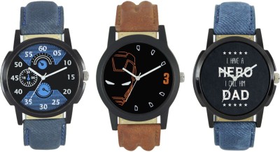 SRK ENTERPRISE Men watch Combo of 3 With Lattest Collection Causual Look 0029 Watch  - For Men   Watches  (SRK ENTERPRISE)