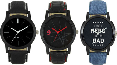 

SRK ENTERPRISE Men watch Combo of 3 With Lattest Collection Causual Look 0054 Watch - For Men