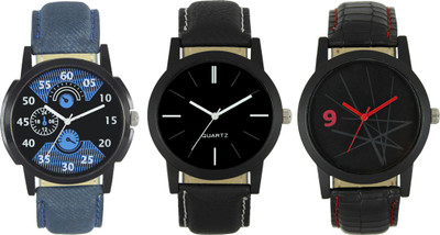 

SRK ENTERPRISE Men watch Combo of 3 With Lattest Collection Causual Look 0033 Watch - For Men