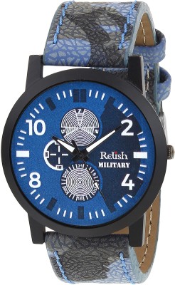 Relish RE-S8097BA SLIM Army Watch  - For Boys   Watches  (Relish)