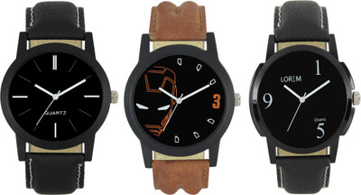 SRK ENTERPRISE Men watch Combo of 3 With Lattest Collection Causual Look 0047 Watch  - For Men   Watches  (SRK ENTERPRISE)