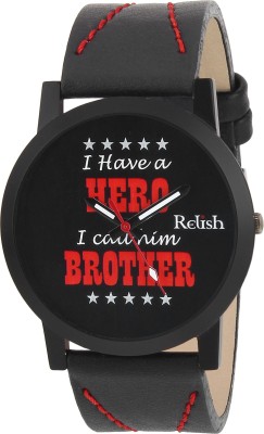 Relish RE-S8078BB SLIM Watch  - For Boys   Watches  (Relish)