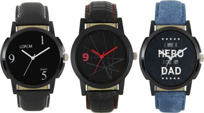 SRK ENTERPRISE Men watch Combo of 3 With Lattest Collection Causual Look 0055 Watch  - For Men   Watches  (SRK ENTERPRISE)