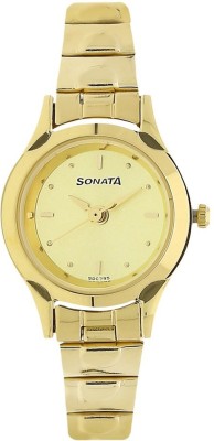 Sonata ��8098YM02C Analog Watch  - For Women   Watches  (Sonata)