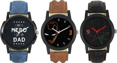 

SRK ENTERPRISE Men watch Combo of 3 With Lattest Collection Causual Look 0052 Watch - For Men