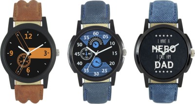 SRK ENTERPRISE Men watch Combo of 3 With Lattest Collection Causual Look 0005 Watch  - For Men   Watches  (SRK ENTERPRISE)
