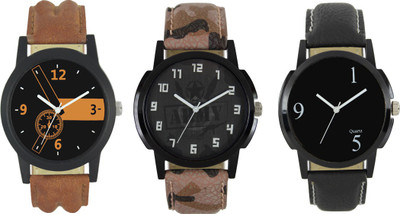 

SRK ENTERPRISE Men watch Combo of 3 With Lattest Collection Causual Look 0009 Watch - For Men