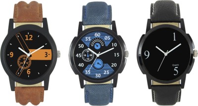 SRK ENTERPRISE Men watch Combo of 3 With Lattest Collection Causual Look 0004 Watch  - For Men   Watches  (SRK ENTERPRISE)