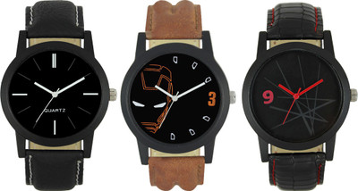 

SRK ENTERPRISE Men watch Combo of 3 With Lattest Collection Causual Look 0049 Watch - For Men