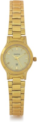 Maxima 17330CMLY Gold Analog Watch  - For Women   Watches  (Maxima)