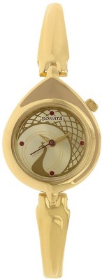 Sonata 8119YM02C Sona Sitara Analog Watch  - For Women   Watches  (Sonata)